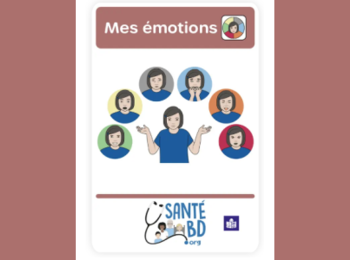 Deux nouvelles SantéBD sur les sentiments et les émotions