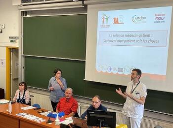 Deuxième promotion de la formation Patient Partenaire Formateur à l’Université de Bourgogne destinée aux patients ou aidants