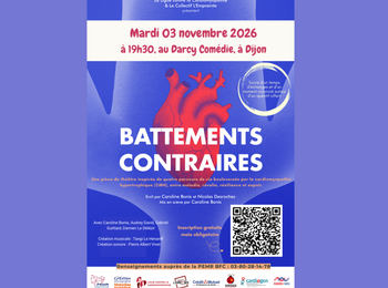 « Battements Contraires » : une soirée théâtre autour des maladies rares