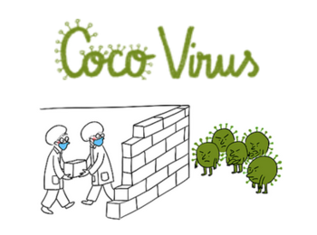 CoCo le Virus: des supports pour expliquer simplement le coronavirus et la crise aux enfants