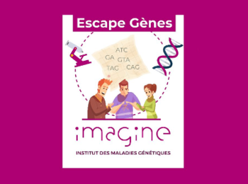 L’Institut Imagine lance «Escape Gènes», le premier Escape Game pédagogique sur la génétique