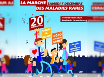 Venez nombreux : 20e Marche des Maladies Rares le 7 décembre 2019