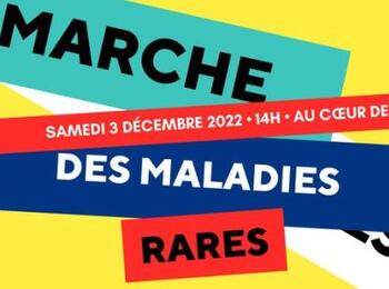 Marche des Maladies Rares le 3 décembre 2022