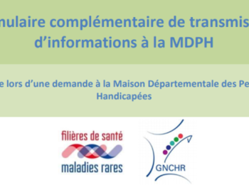 Expérimentation d'un formulaire complémentaire de transmission d’informations à la MDPH/MDA